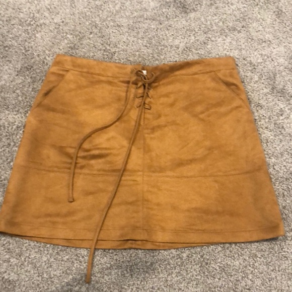 LC Lauren Conrad Dresses & Skirts - Faux Suede Skirt BNWT